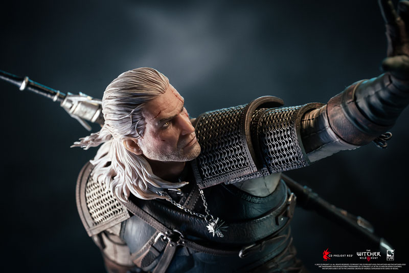 ウィッチャー3 ワイルドハント/ リヴィアのゲラルト vs エレディン 1/6 ジオラマ スタチュー