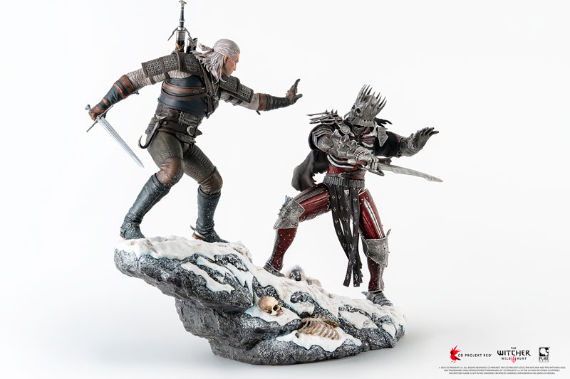 ウィッチャー3 ワイルドハント/ リヴィアのゲラルト vs エレディン 1/6 ジオラマ スタチュー