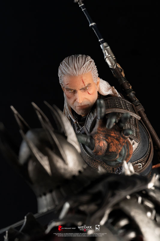 ウィッチャー3 ワイルドハント/ リヴィアのゲラルト vs エレディン 1/6 ジオラマ スタチュー