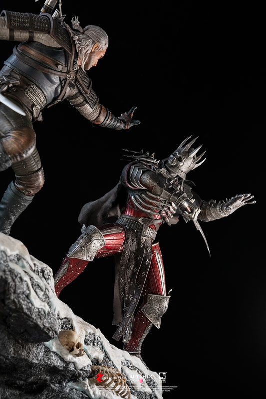 ウィッチャー3 ワイルドハント/ リヴィアのゲラルト vs エレディン 1/6 ジオラマ スタチュー