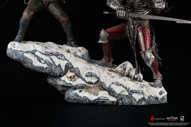 ウィッチャー3 ワイルドハント/ リヴィアのゲラルト vs エレディン 1/6 ジオラマ スタチュー