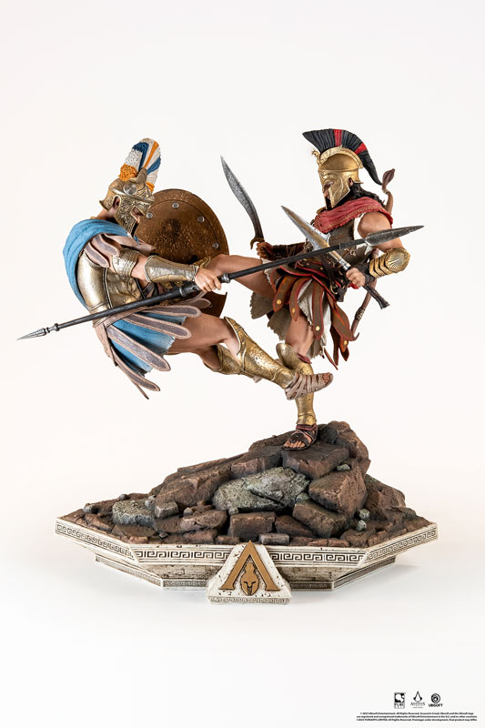 アサシン クリード オデッセイ/ アレクシオス スパルタキック 1/6 ジオラマ スタチュー
