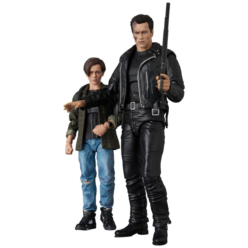 マフェックス　ターミネーター MAFEX T-800 (T2 Ver.) & John Connor | HLJ.com