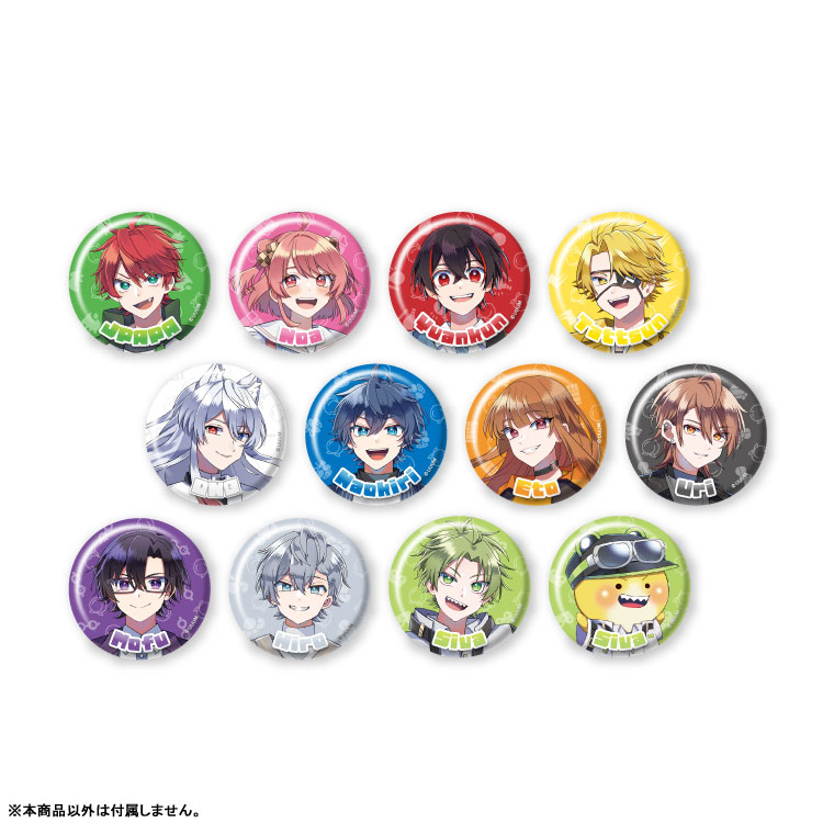 とっておきし新春福袋 カラフルピーチ からぴちコレクション Vol.1 缶バッジ(じゃぱぱ ピンズ・ピンバッジ・缶バッジ