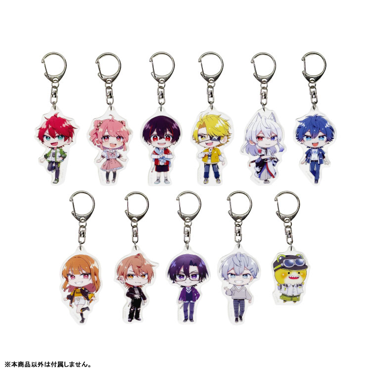 カラフルピーチ からぴちコレクション Vol.1 アクリルキーホルダー(ど