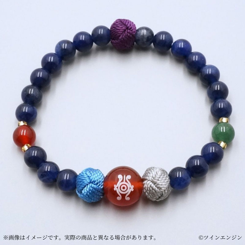 劇場版モノノ怪 第二章 火鼠　 天然石ブレスレット 薬売り 劇場版モノノ怪 第二章 火鼠』 天然石ブレスレット 神儀[神戸珠