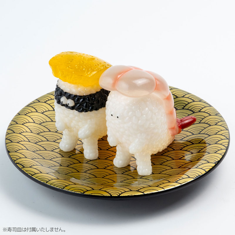 寿司怪獣 スシエルエー リアル寿司サイズ フィギュアコレクション2 6個