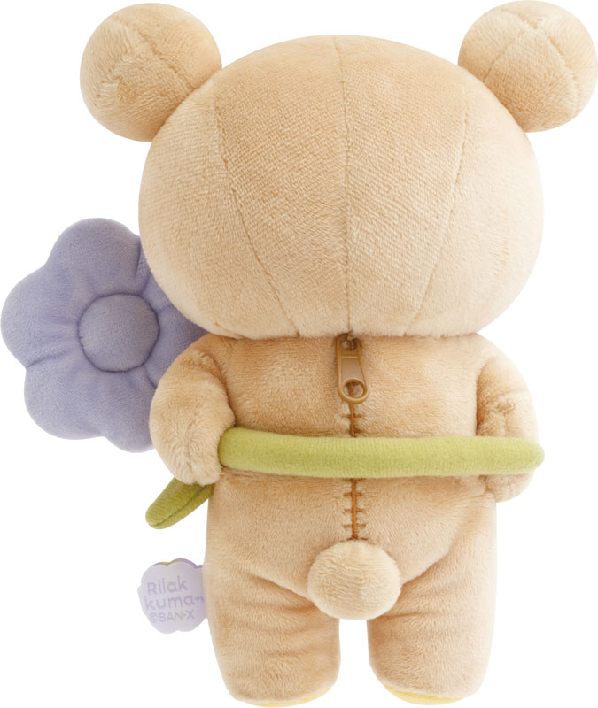 MV13601 リラックマ BASIC RILAKKUMA Flower ぬいぐるみ