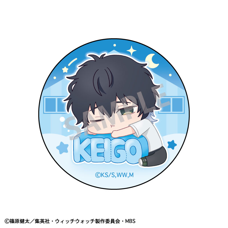 ねむ出品 蒼の兄弟 缶バッチ60個 ウィッチウォッチ トレーディング缶バッジ ねむネーム 6個入りBOX