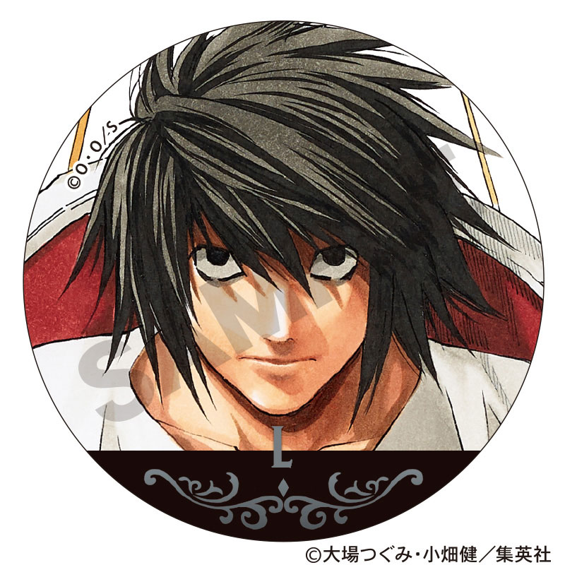 DEATH NOTE トレーディングメタル缶バッジ 10個入りBOX
