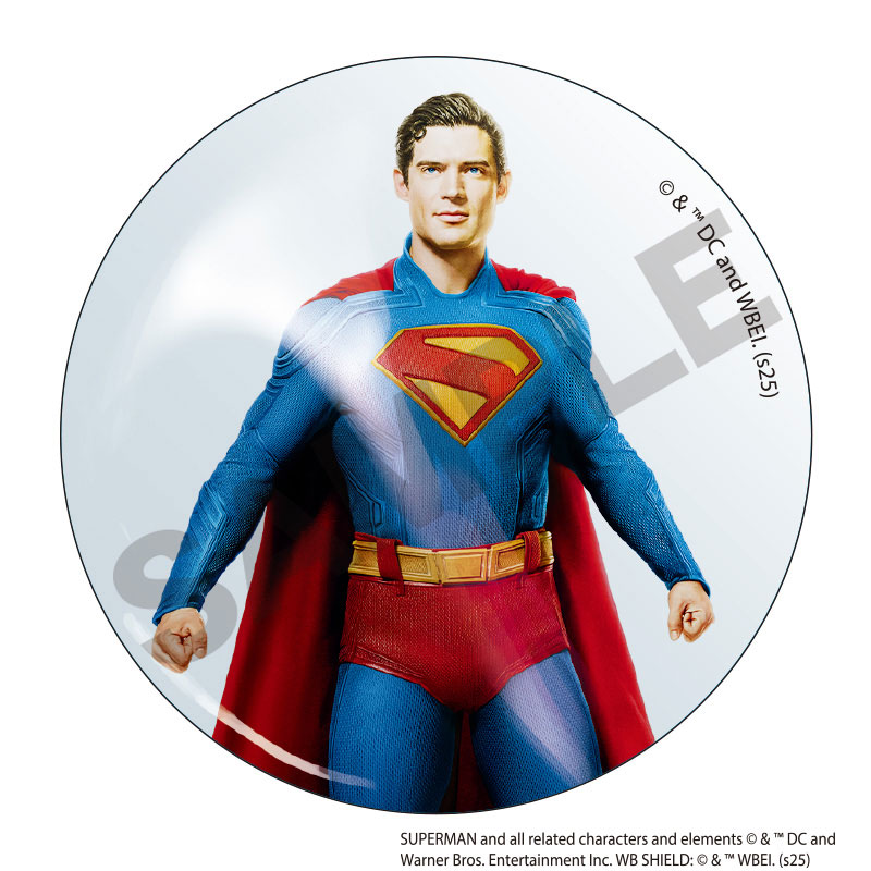 【新品未開封】映画 スーパーマン　メタル缶バッジ　セミコンプリート　8種セット ir-iba-334.jpg