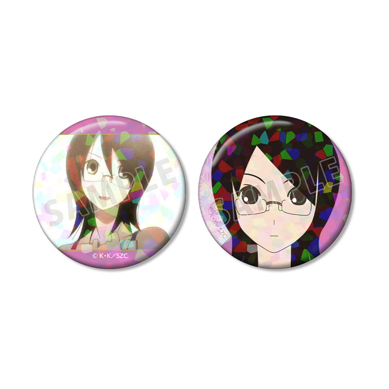 さよなら絶望先生 藤吉晴美 ホログラム缶バッジ2個セット[アルマ