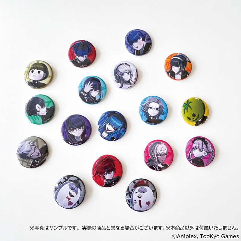 HUNDRED LINE 最終防衛学園 缶バッジ 九十九今馬 ハンドレッドライン