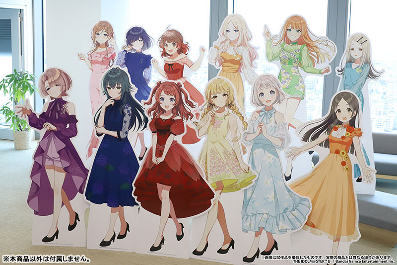 代引き不可】学園アイドルマスター 等身大スタンディ 花海佑芽 
