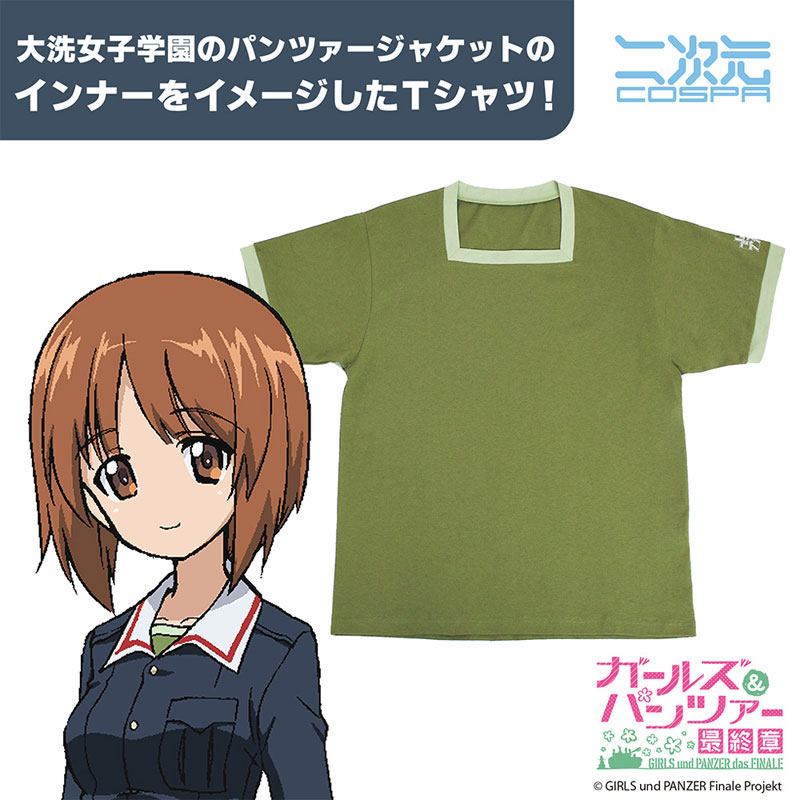 【希少】WoT Meets ガールズ＆パンツァー フルカラーTシャツ 2016 ガールズ＆パンツァー フルカラーTシャツ 2016 World of Tanks
