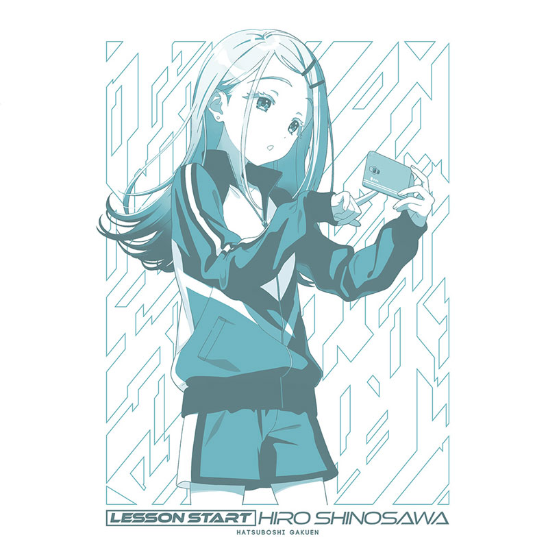 篠澤広　初 TOUR Tシャツ【Lサイズ】 学園アイドルマスター 篠澤広 オールプリントTシャツ/SUMI-XL
