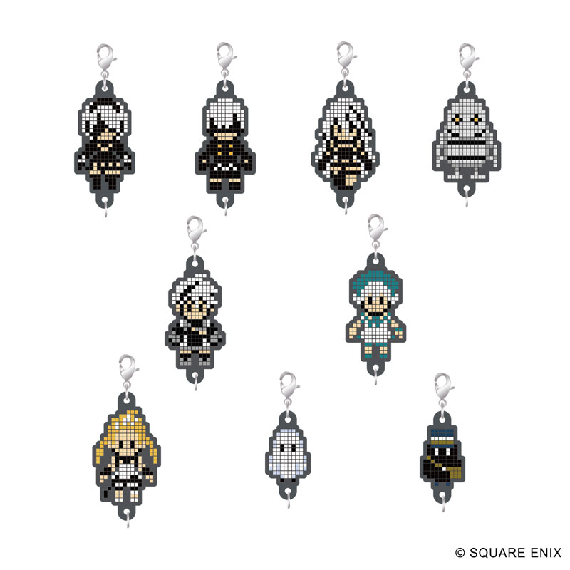 ★ NieR ★ バラ売り600円～3000円★ ラバーストラップ★ 指輪 ★ NieR Series ラバーストラップコレクション ドット絵ver. Vol.2 9個