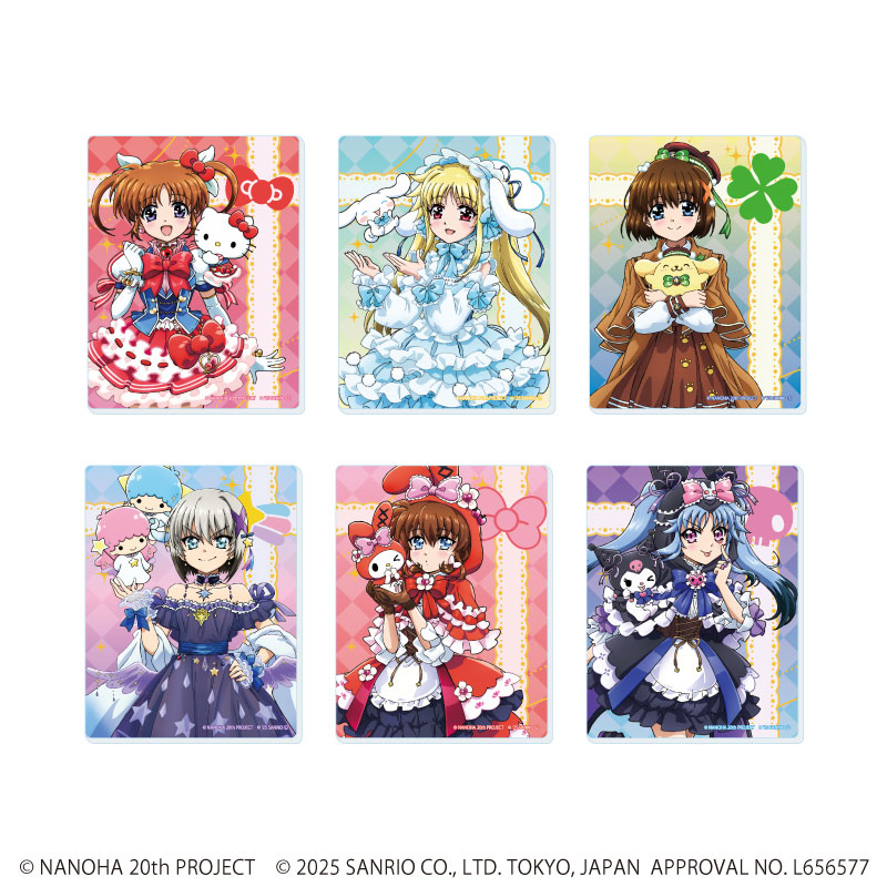 アクリルカード「魔法少女リリカルなのはシリーズ×サンリオ