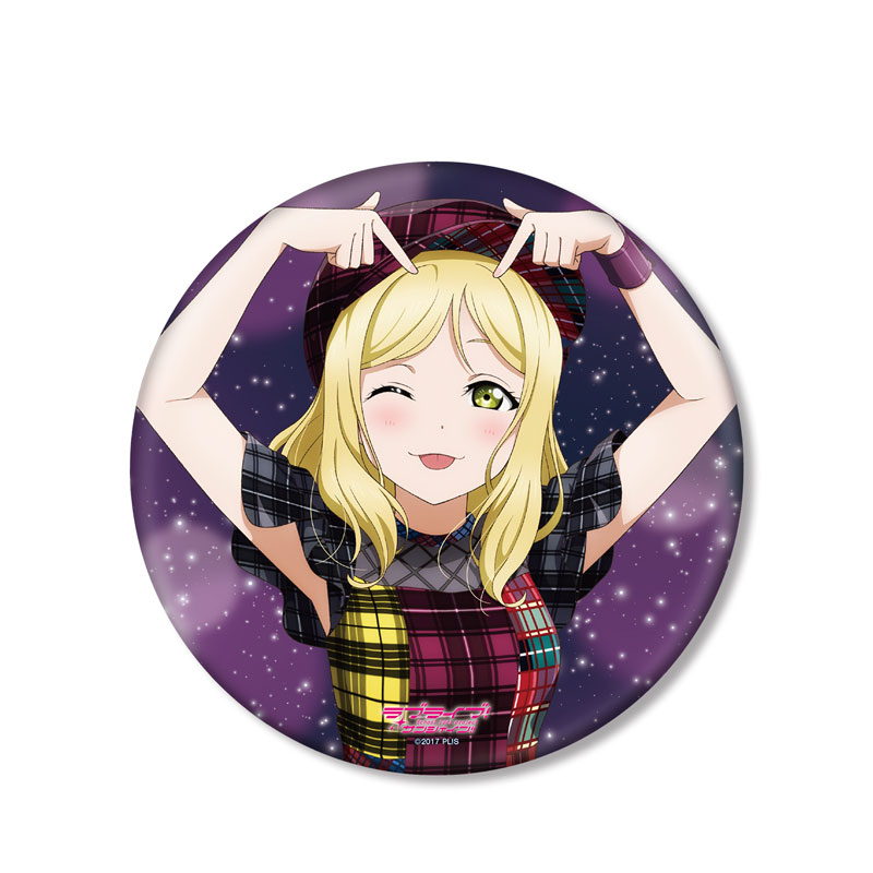 ラブライブ Aqours 3rd 6th スクフェス感謝祭 缶バッジ 小原 鞠