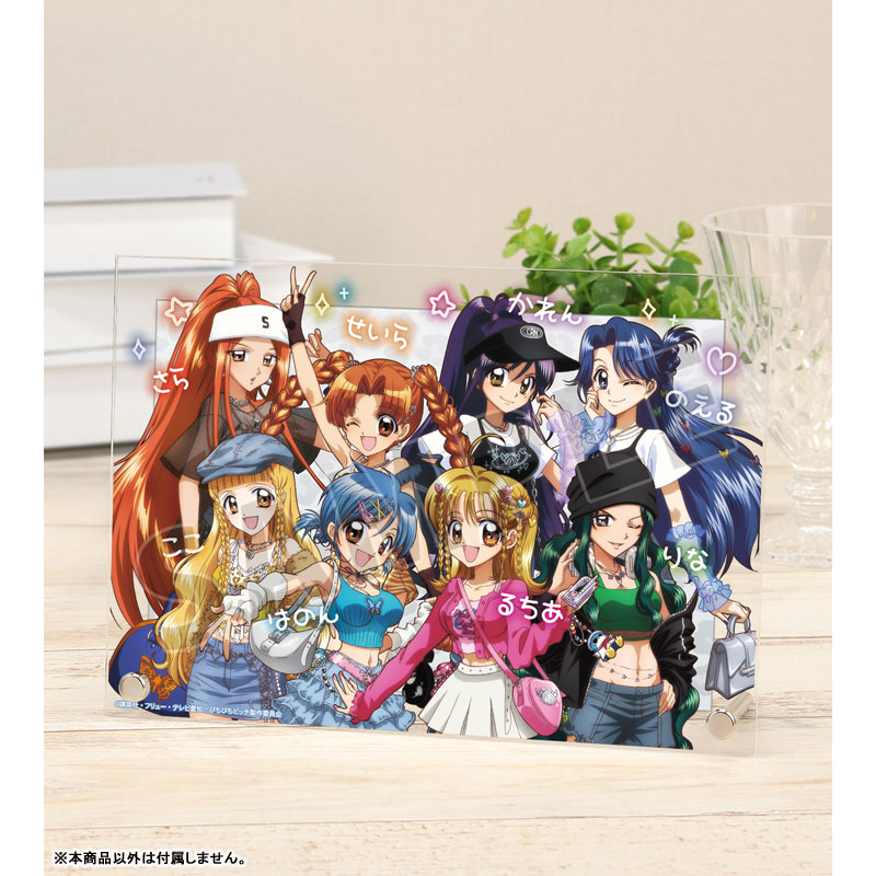 上品コーデはコレで安心！ アニメ「ぴちぴちピッチ」 Y2Kファッションver 集合 描き下ろし 絵画