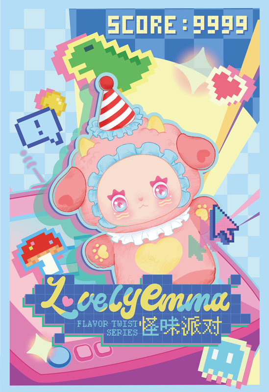 Lovely Emma 奇妙な味シリーズ トレーディングプラッシュ 6個入りBOX 