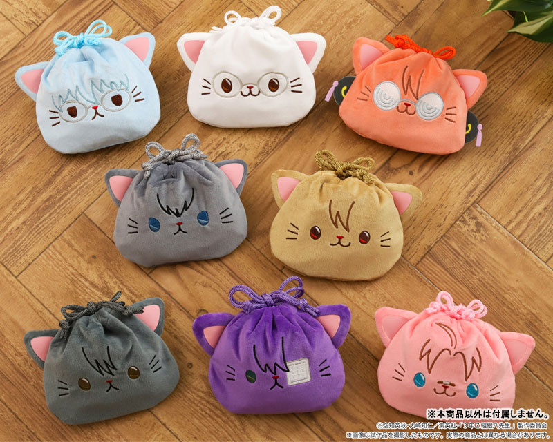 3年Z組銀八先生 withCAT お顔巾着 神楽[ムービック]《09月予約》