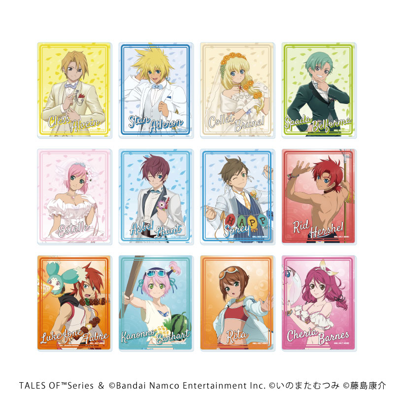 テイルズ オブ 歴代キャラクター 声優印刷サイン入り公式ポスター 全2種セット テイルズ オブ 歴代キャラクター 声優印刷サイン入り公式
