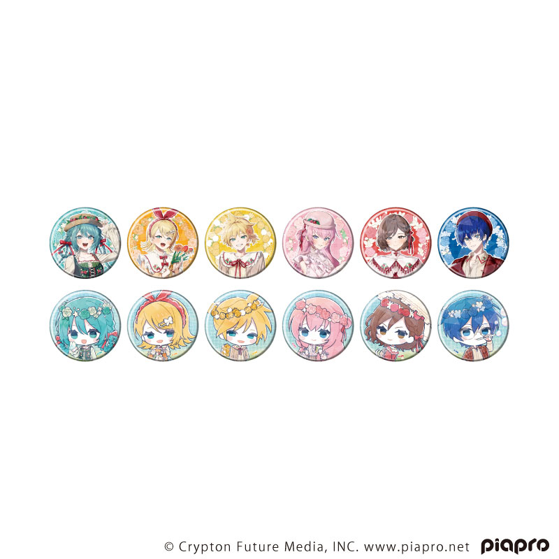 ホログラム缶バッジ(57mm)「ピアプロキャラクターズ」02