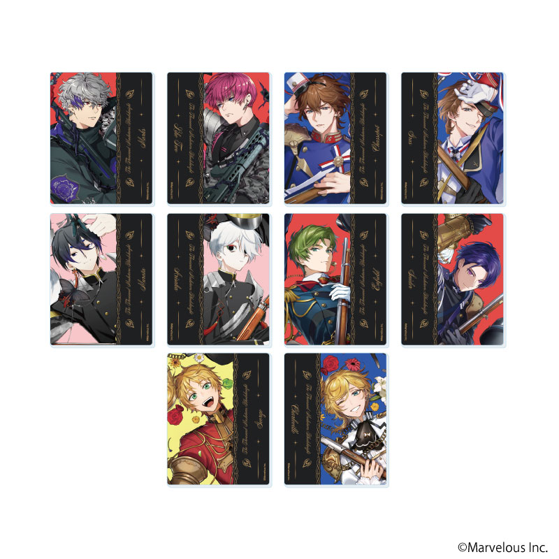アクリルカード「千銃士：Rhodoknight」01/CDジャケットver