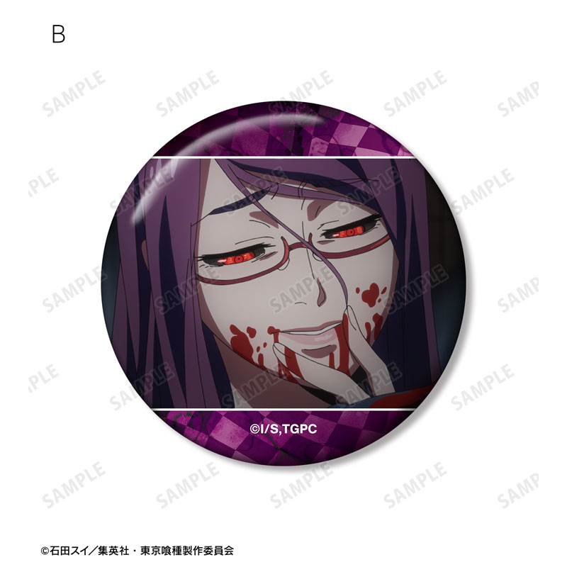 TVアニメ『東京喰種トーキョーグール』 神代利世 場面写缶バッジ