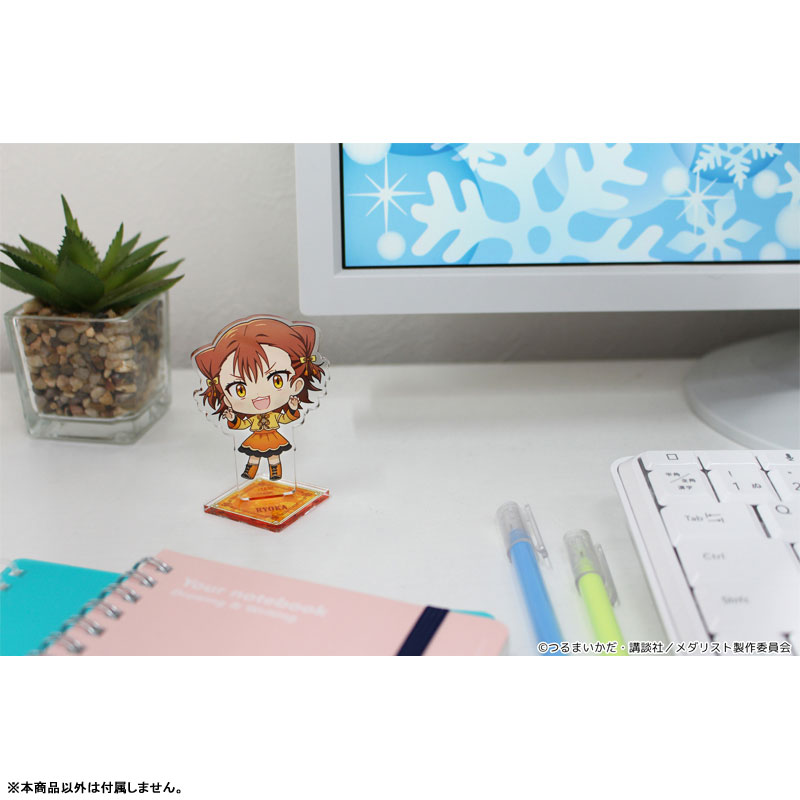 メダリスト つるまいかだ くじメイト アクリルキーホルダー 缶