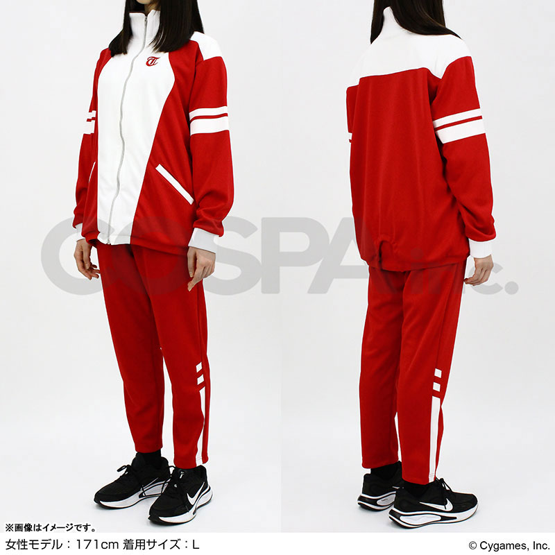 ウマ娘 プリティーダービー トレセン学園 ジャージ (上下セット)/M