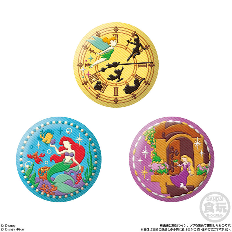 Disney Characters 刺繍缶バッジビスケット 全15種コンプリート Disney Characters 刺繍缶バッジビスケット｜発売日：2024年8月