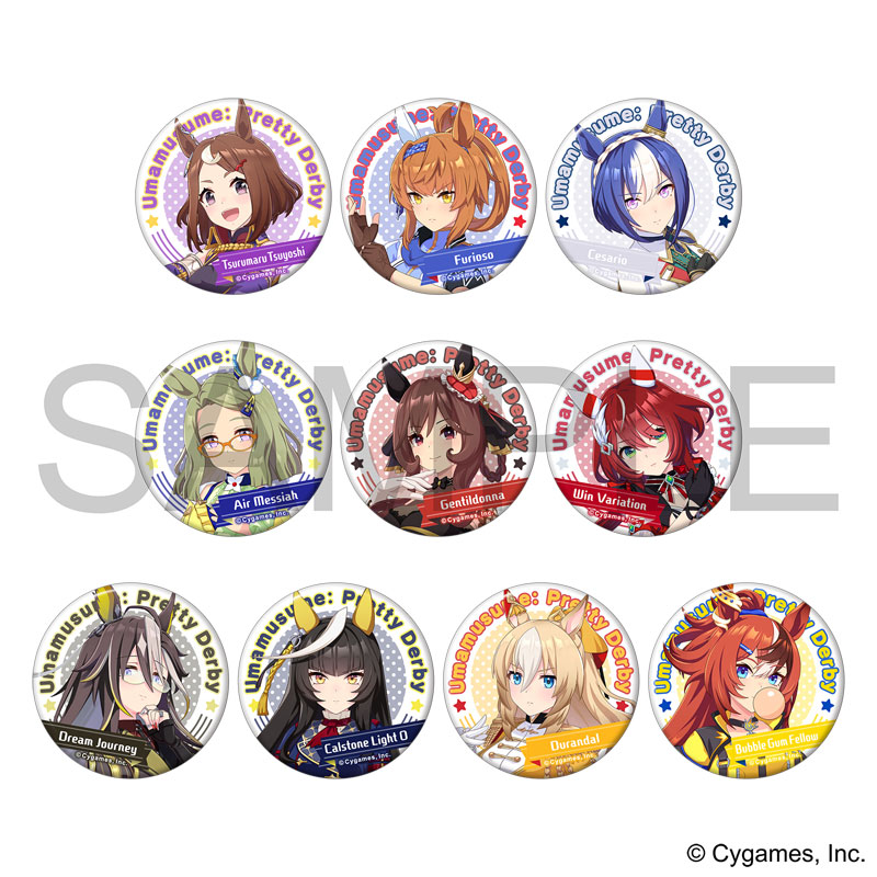 ウマ娘 プリティーダービー キャラバッジコレクション vol.11 10個入り