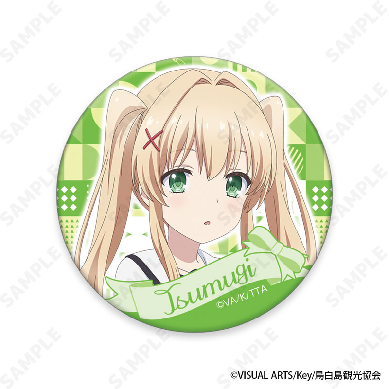 summer pockets　夏の思い出を追いかけるツアー　缶バッジ　ステッカー summer pockets 夏の思い出を追いかけるツアー 缶バッジ