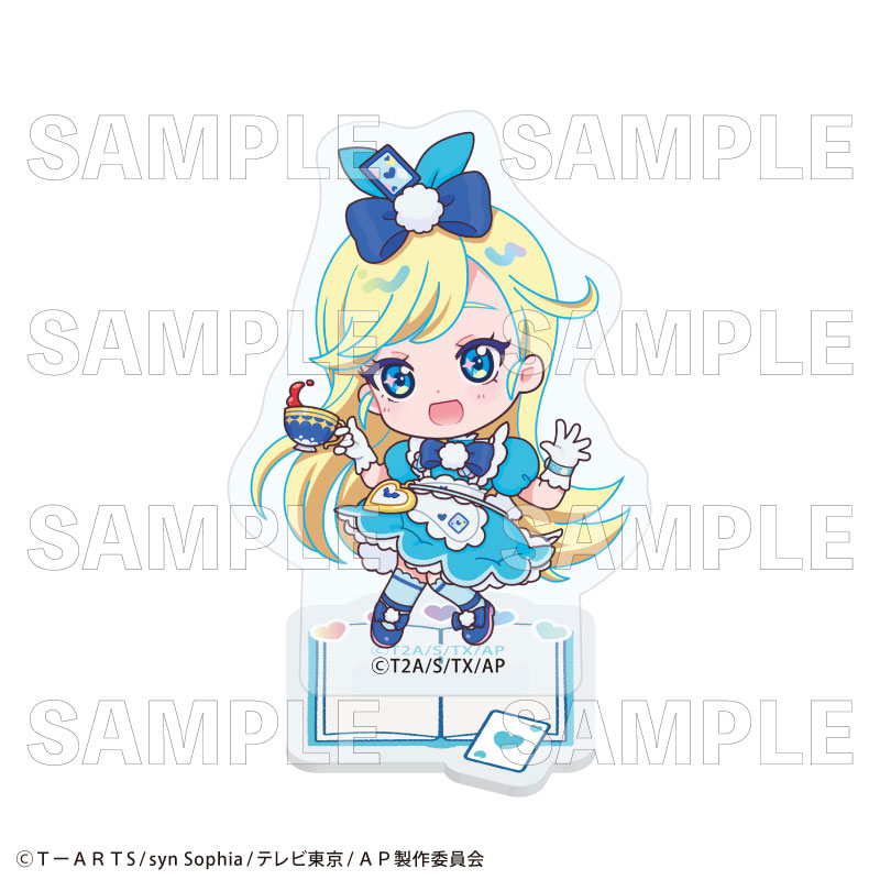 激レア ひみつのアイプリ トレーディングスタンド付き色紙　19.8×9cm 激レア ひみつのアイプリ トレーディングスタンド付き色紙 19.8