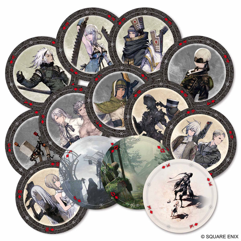 NieR Series 丸型トランプ[スクウェア・エニックス]《発売済・在庫品》