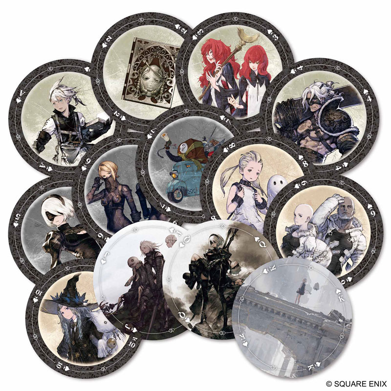 NieR Series 丸型トランプ[スクウェア・エニックス]《07月予約》