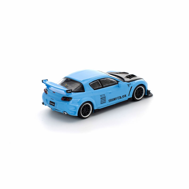1/64 マツダ RX-8 RE雨宮 ライトブルー[POP RACE]《発売済・在庫品》