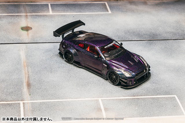 1/43 LB-WORKS NISSAN GT-R R35 type 2 Midnight purple[Tarmac Works