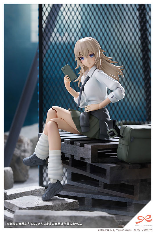 中古】(本体A-/箱B)【特典】創彩少女庭園 ウルフさん 1/10 プラモデル