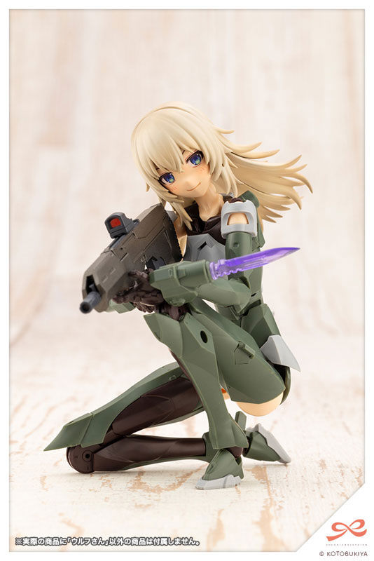 特典】創彩少女庭園 ウルフさん 1/10 プラモデル (コトブキヤショップ限定)