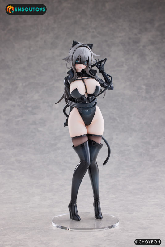 【特典】猫の女 Happyちゃん 1/6 完成品フィギュア 異色版