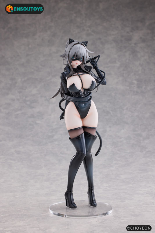 【特典】猫の女 Happyちゃん 1/6 完成品フィギュア 異色版