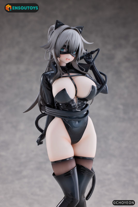【特典】猫の女 Happyちゃん 1/6 完成品フィギュア 異色版