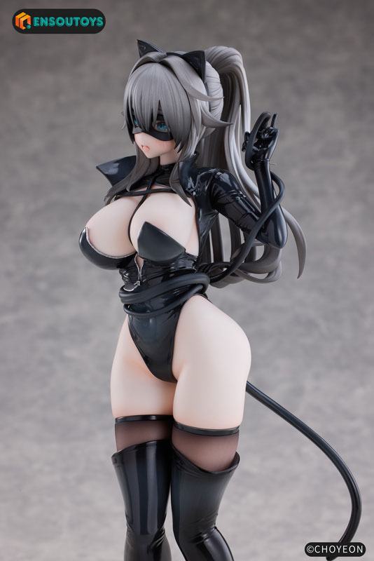 【特典】猫の女 Happyちゃん 1/6 完成品フィギュア 異色版