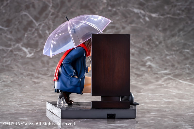 【特典】「雨の日」--出会い Illustrated by Catzz 1/7 完成品フィギュア