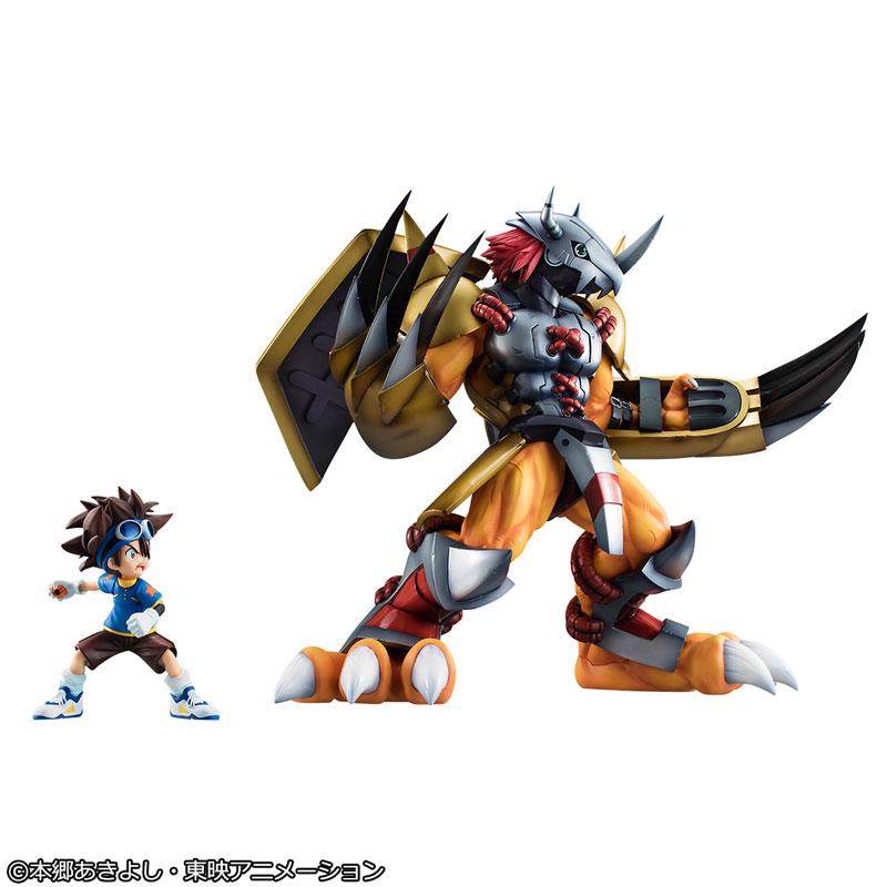 【限定販売】Precious G.E.M.シリーズ デジモンアドベンチャー ウォーグレイモン＆八神太一 完成品