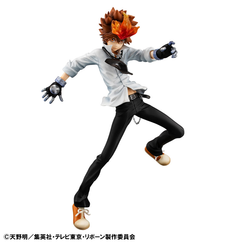 【限定販売】G.E.M.シリーズ 家庭教師ヒットマンREBORN！ 沢田綱吉＆雲雀恭弥＆リボーンセット 完成品フィギュア