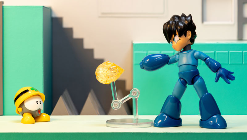 ロックマン アクションフィギュア 1/12 ロックマン(メット未装着)